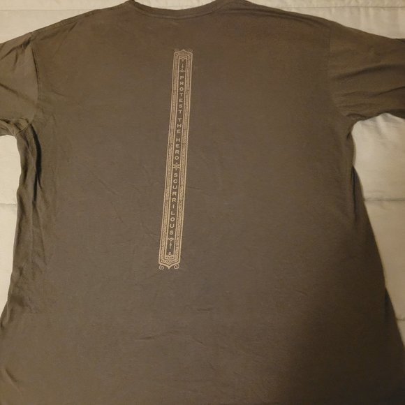 Protest the Hero mens graphic tee military brown size xl - Picture 3 of 4